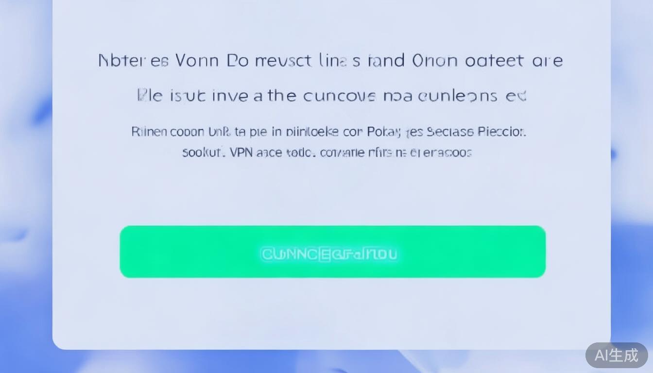 连接VPN：点击“连接”按钮，数秒内即可建立VPN